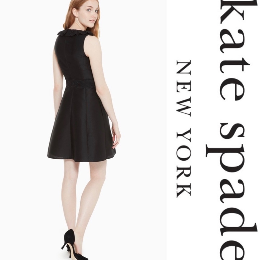 Kate Spade lace mikado dress - Picture 2 of 3